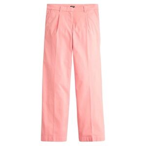 J. Crew Pleated Capeside Chino Pant Warm‎ Pink Size 8